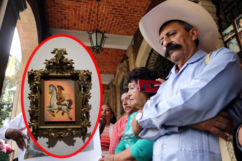 Amenzan a AMLO con realizar protestas durante su visita a Morelos por obra de Zapata gay